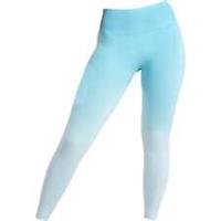 Gymshark Adapt Ombre Seamless Womens Training Tights Blue Gym Workout Fitness - S Regular