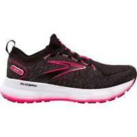 Brooks Glycerin StealthFit 20 Womens Running Shoes Black Cushioned Run Trainers