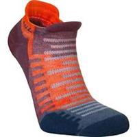 Hilly Active Socklet Running Socks Orange Cushioned Sports Training Run Jogging