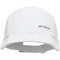 Orca Foldable Running Cap White Run Breathable Quick Drying Hat Mens Womens