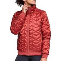 Under Armour ColdGear Reactor Performance Womens Jacket Pink Running Run Ladies