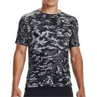 Under Armour Breeze Mens Running Top Grey Short Sleeve Lightweight Run T-Shirt - S Regular