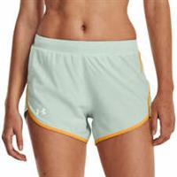 Under Armour Fly By Elite Womens Running Shorts Green 3 Inch Lightweight Lined - S Regular