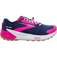 Brooks Catamount 2 Womens Trail Running Shoes Navy Offroad Cushioned All-Terrain