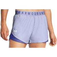 Under Armour Play Up 3.0 Womens Running Shorts Blue Lightweight Breathable Run - M Regular