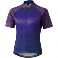 Altura Airstream Womens Cycling Jersey Blue Short Sleeve Reflective Bike Top