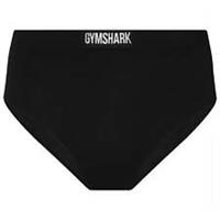 Gymshark Cotton Womens Boy Shorts Black Elasticated Underwear Gym Ladies - S Regular