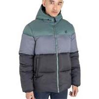 Dare2B Wing It Mens Jacket Green Padded Hooded Outdoor Lightweight Walking Coat