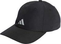 adidas Essentials AeroReady Six Panel Running Cap Black Reflective Run Hat Mens