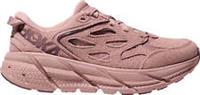 Hoka Clifton L Suede Trainers Pink Stylish Casual Comfortable Comfort Shoes Mens