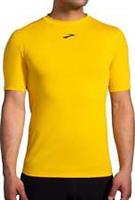 Brooks High Point Mens Running Top Yellow Short Sleeve Moisture Wicking T-Shirt - L Regular