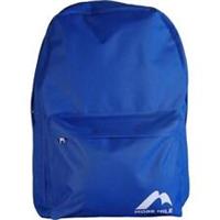 More Mile Cross Avenue Backpack Royal Blue Stylish Padded Zip Pocket Travel Bag