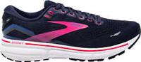 Brooks Ghost 15 Womens Running Shoes Navy Cushioned Comfort Sports Run Trainers