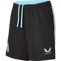 Castore Newcastle United Home 2021/22 Junior Football Shorts Kids Breathable