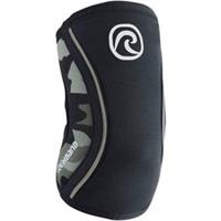 Rehband RX 5mm Elbow Sleeve Support Black Gym Compression