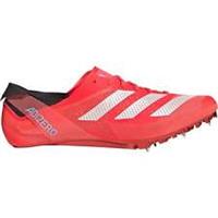 adidas Adizero Finesse Running Spikes Red Sprint Athletics Track Racing PB Shoes