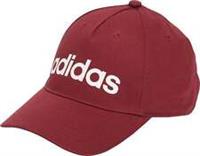 adidas Daily Junior Cap Red Kids Stylish Adjustable Hat Youth 3 Stripes