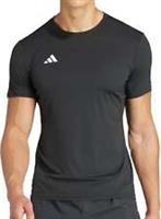 adidas Adizero Essentials Mens Running Top Black Short Sleeve Run T-Shirt - L Regular