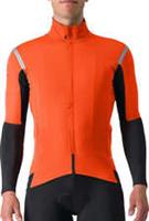 Castelli Gabba RoS 2 Mens Cycling Jersey Orange Short Sleeve Base Layer Bike Top - XL Regular