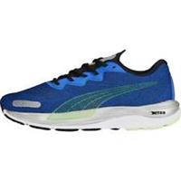 Puma Velocity Nitro 2 Mens Running Shoes Blue Cushioned Comfort Sports Trainers