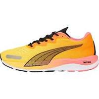 Puma Velocity Nitro 2 Mens Running Shoes Orange Cushioned Comfort Run Trainers