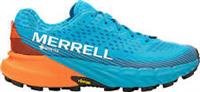 Merrell Agility Peak 5 GORE-TEX Womens Trail Running Shoes Blue Waterproof GTX