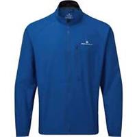 Ronhill Core Mens Running Jacket Blue Run Lightweight Breathable Reflective - S Regular