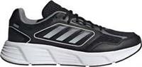 adidas Galaxy Star Mens Running Shoes Black Cushioned Comfort Sports Trainers