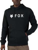 Fox Absolute Mens Cycling Hoody Black Fleece Hooded Pockets Adjustable Sports