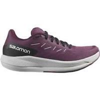 Salomon Spectur Womens Running Shoes Purple Cushioned Comfort Sports Trainers