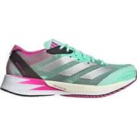 adidas Adizero Adios 7 Womens Running Shoes Green Lightweight Racing Trainers