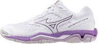 Mizuno Wave Phantom 3 Womens Court Shoes White Netball Sports Training Trainers