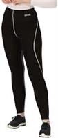 Regatta Zimba Merino Baselayer Womens Long Tights Black Ladies - 2XL Regular