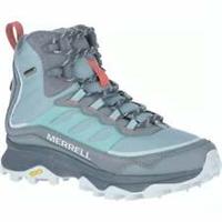 Merrell Moab Speed Thermo Mid Waterproof Womens Walking Boots Grey Shoes Offroad