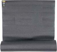 Fitness Mad Warrior II 4mm Yoga Mat Grey Cushioned Support Comfort Safety