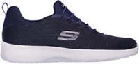 Skechers Dynamight Mens Training Shoes Blue Gym Workout Cushioned Trainers