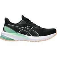 Asics GT 1000 12 Womens Running Shoes Black Support Cushioned Sports Trainers