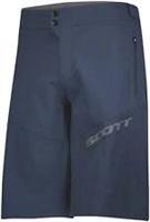 Scott Endurance Mens Cycling Shorts Blue Padded Loose Fit Bike Ride Short - S Regular