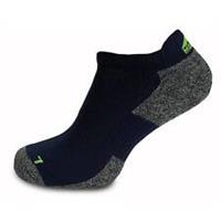 More Mile Challenger Running Socks Blue Mens Cushioned Support Sports Training
