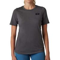 Fox Ranger DriRelease Fract Womens Cycling Jersey Grey Short Sleeve MTB Bike Top - XS Regular