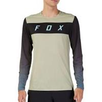 Fox Flexair Arcadia Mens Cycling Jersey Brown Long Sleeve MTB Bike Ride Top - 2XL Regular