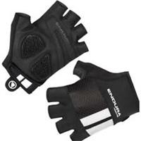 Endura FS260-Pro AeroGel Fingerless Cycling Gloves Black Padded Bike Ride Road