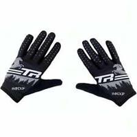 Transition TBC Giddy Up Full Finger Cycling Gloves Black Mens Bike Ride Cycle