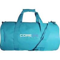 CoreX Fitness Barrel Holdall Blue Gym Travel Training Weekender Bag Workout
