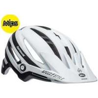 Bell Sixer MIPS MTB Cycling Helmet White Mens Padded Carbon Ventilated Bike Ride