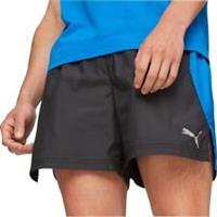 Puma Woven Mens Running Shorts Black 5 Inch Breathable Run Jogging Pockets Short