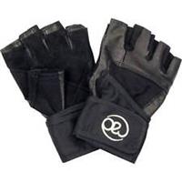 Fitness Mad Weightlifting Glove With Wrist Wrap Black Breathable Comfort Workout