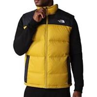 The North Face Diablo Mens Down Gilet Yellow Outdoor Lightweight Walking Coat