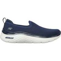 Skechers GoWalk Hyper Burst Slip On Womens Walking Shoes Navy Offroad Hiking