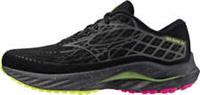 Mizuno Wave Inspire 20 Running Shoes Black Support Cushioned Carbon Run Trainers